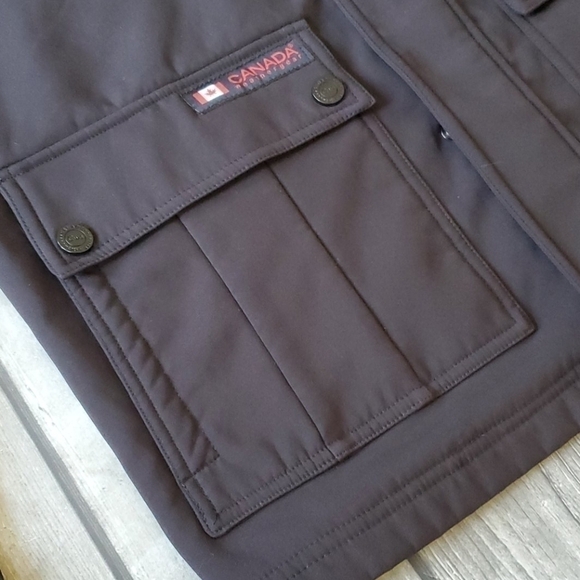 Mens Canada Weathergear Fleece Lined Coat Sz Med - Picture 2 of 5